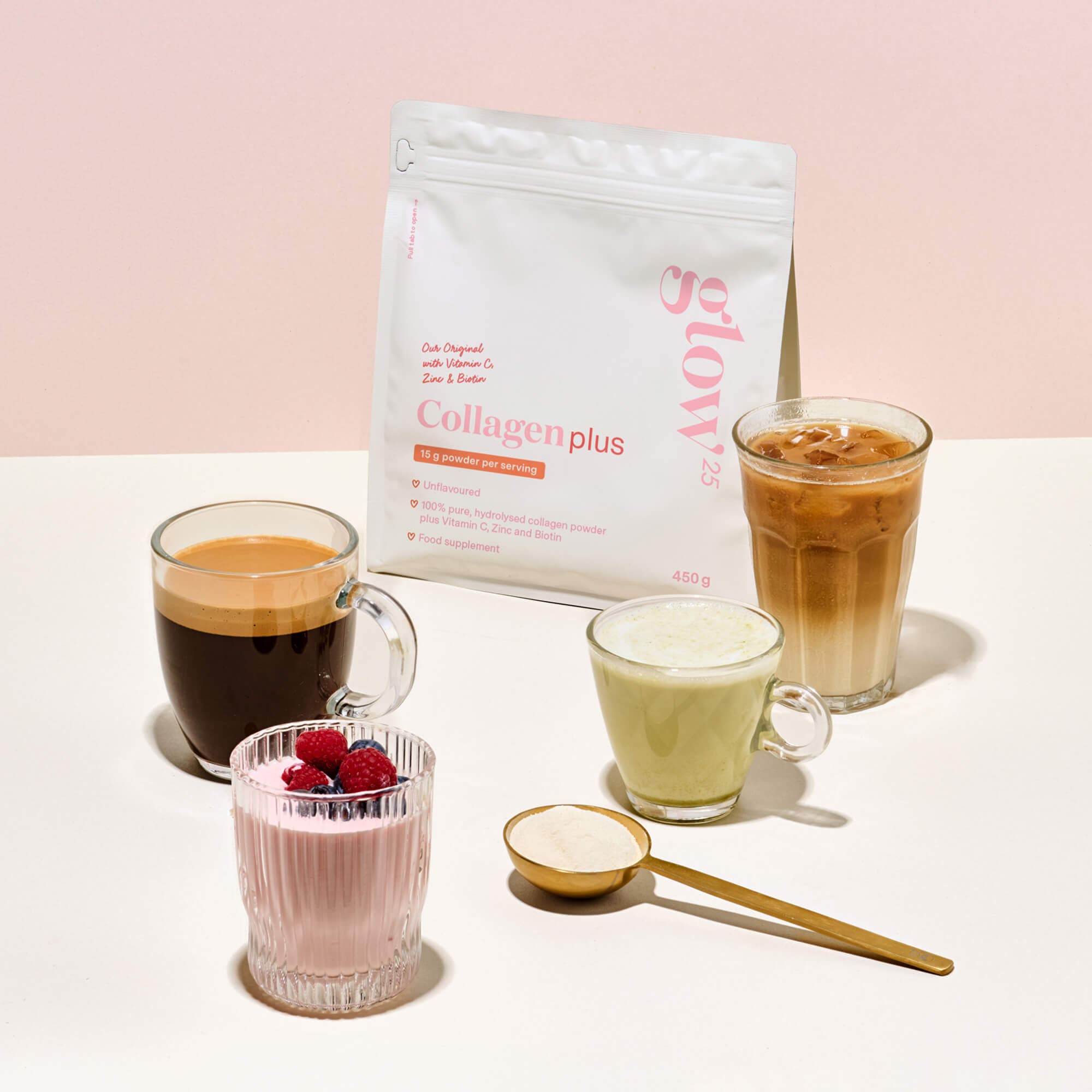Recipes with collagen powder