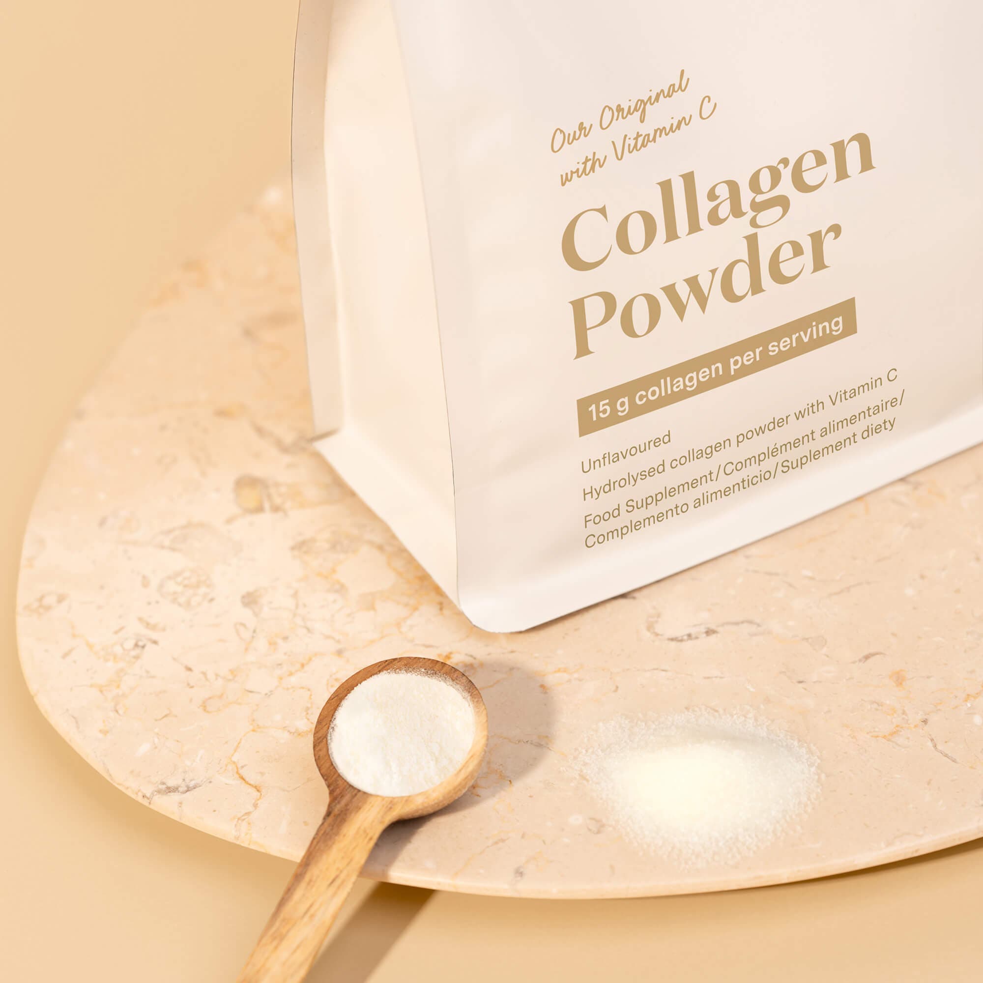 Pack of collagen powder