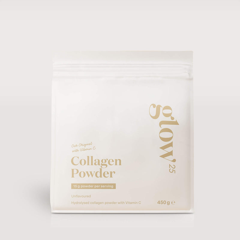 Confezione Glow25 Collagene in Polvere con Vitamina C