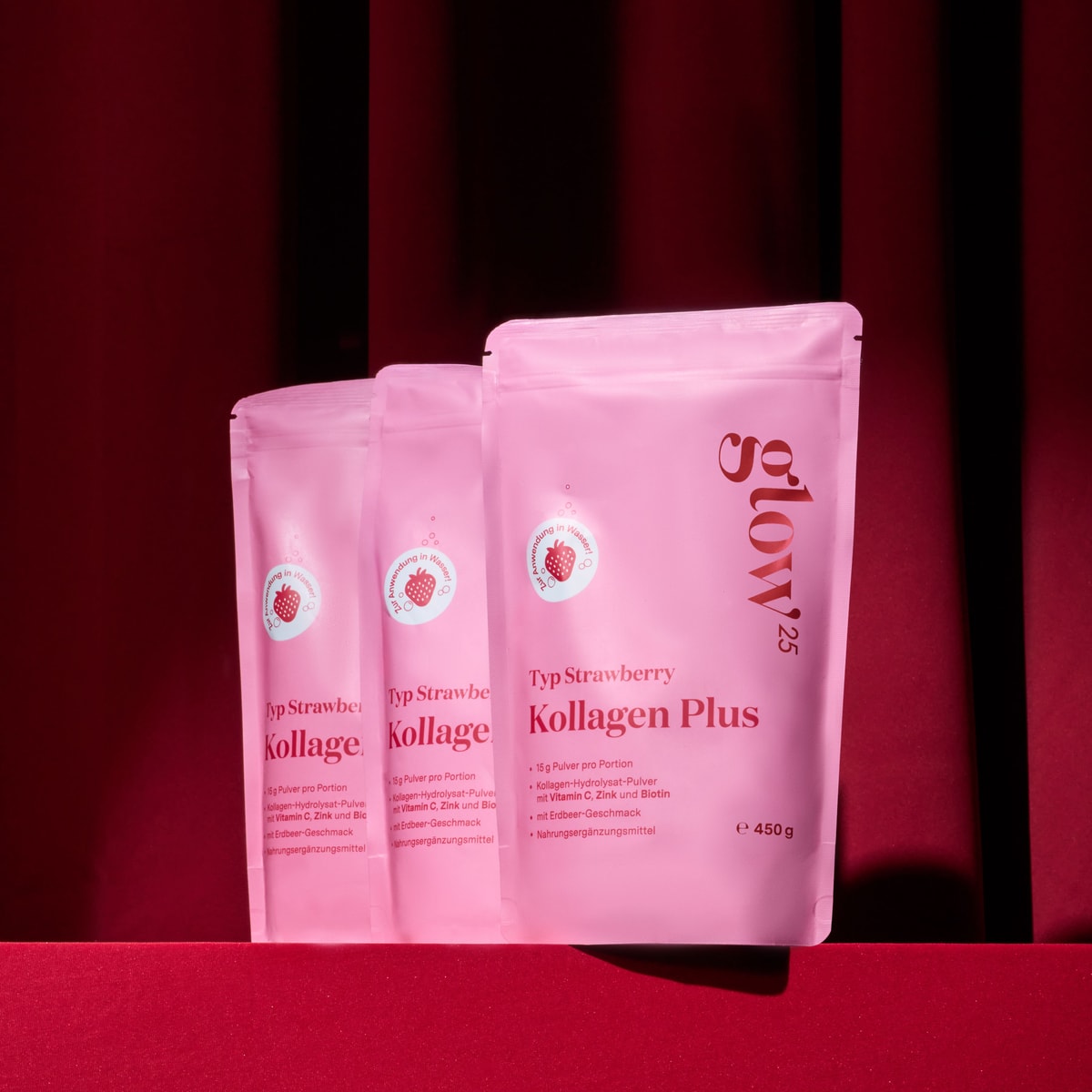 Kollagen Plus Typ Strawberry