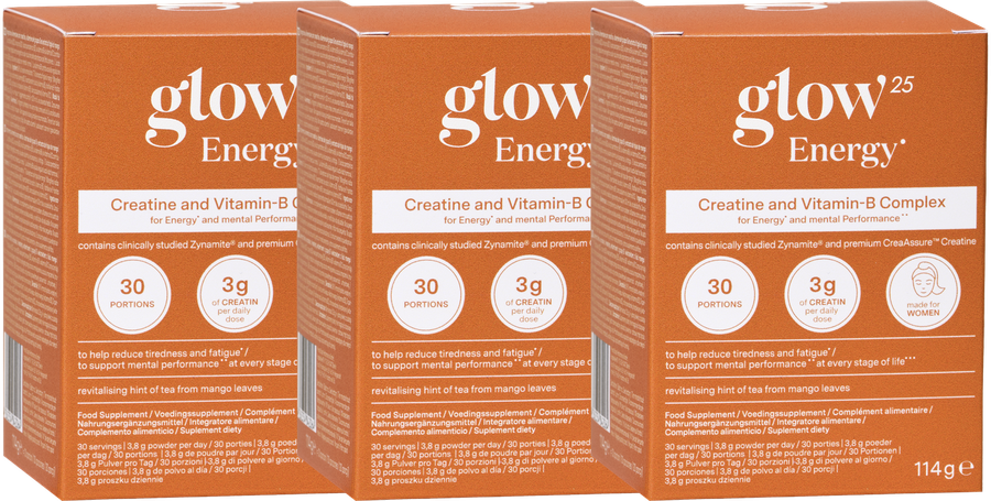 Pack de 3 Glow25 Energy®